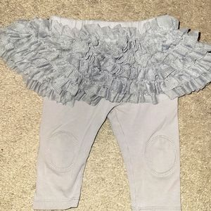 Tutu pants with knee pads, 3-6 months